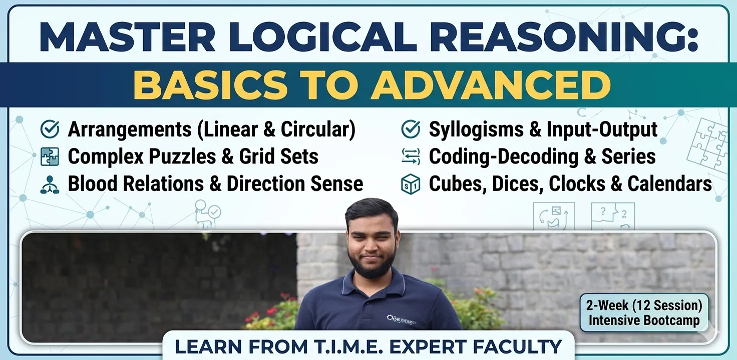 The Complete Logical Reasoning Masterclass by Srikanth V